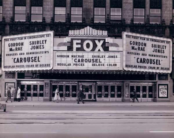 Fox Theatre - 1956 Marqueeshot